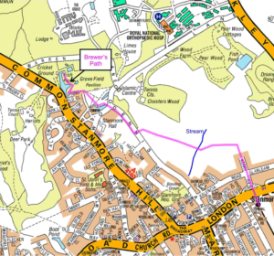 Trail Guide: Stanmore Station to Stanmore Common